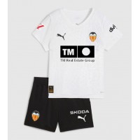 Valencia Fußballbekleidung Heimtrikot Kinder 2025-26 Kurzarm (+ kurze hosen)